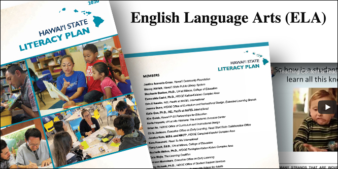 Hawai‘i State Literacy Coalition publications and resources thumbnail
