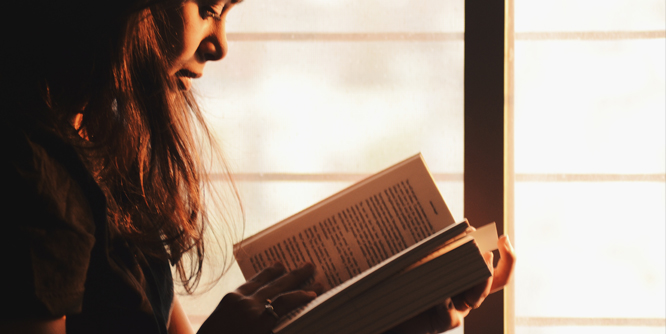 girl reading