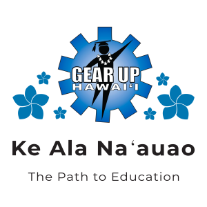 Gear up - Ke Ala Na‘auao logo